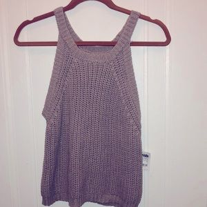 Knitted fall top